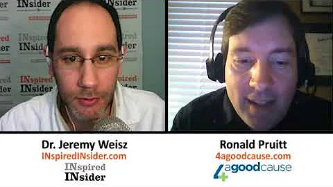 Ronald Pruitt of 4agoodcause on InspiredInsider wi...