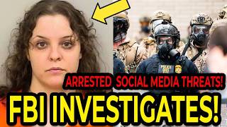 🚨FBI Arrests & Charges Woman After Video Threats Against Federal Agents!