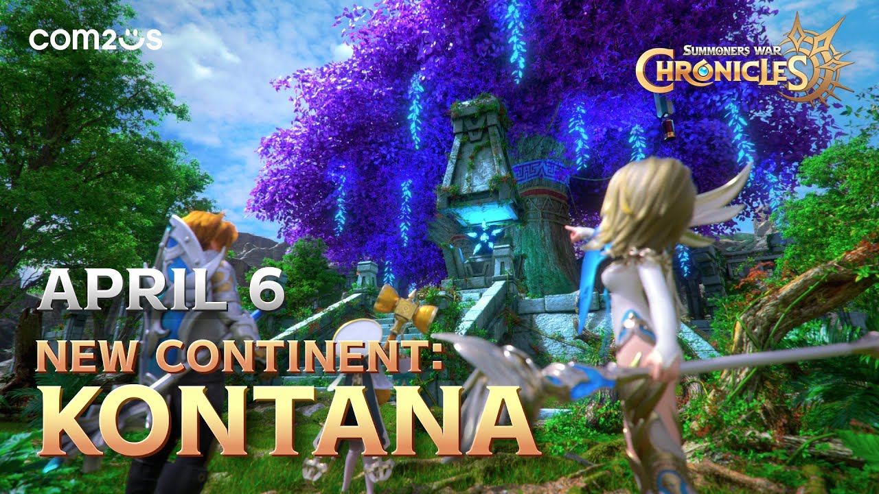 [NA Server][Summoners War: Chronicles] Apr. 6th, New Continent Kontana Update (Teaser)