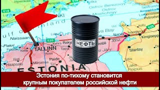 Эстония по-тихому становится крупным покупателем российской нефти