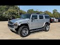 2009 Hummer H2 Limited Edition Silver Ice Metallic With Ebony Black Interior 44k Miles 