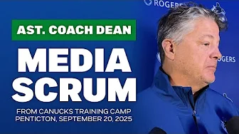 Canucks: Ast. Coach Kevin Dean liked the effort level of both teams during the scrimmage