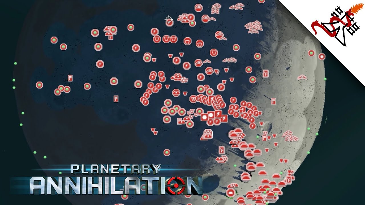 Planetary Annihilation - ZaphodX vs SergiuHellDragoonHQ Rematch #1 [Full HD/Beta]