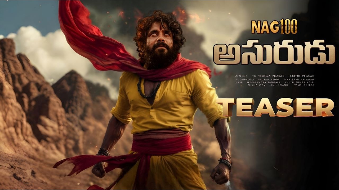 Asurudu -Nag 100  official Teaser | Nagarjuna | Ra Karthik | King 100 Teaser  | Anushka | Tabu