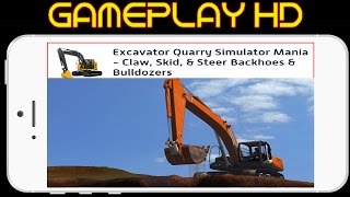 Excavator Quarry Simulator Mania Gameplay iOS HD screenshot 4