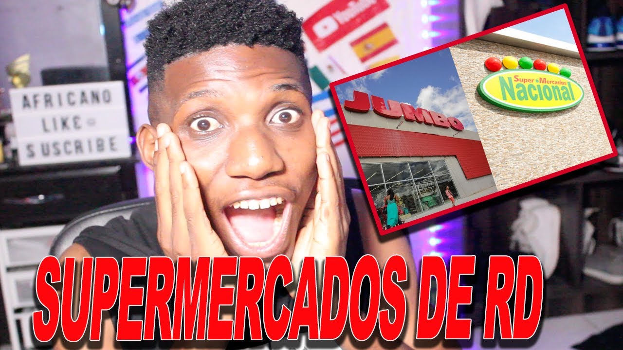 AFRICANO reacciona a LOS SUPERMERCADOS DE LA REPUBLICA DOMINICANA