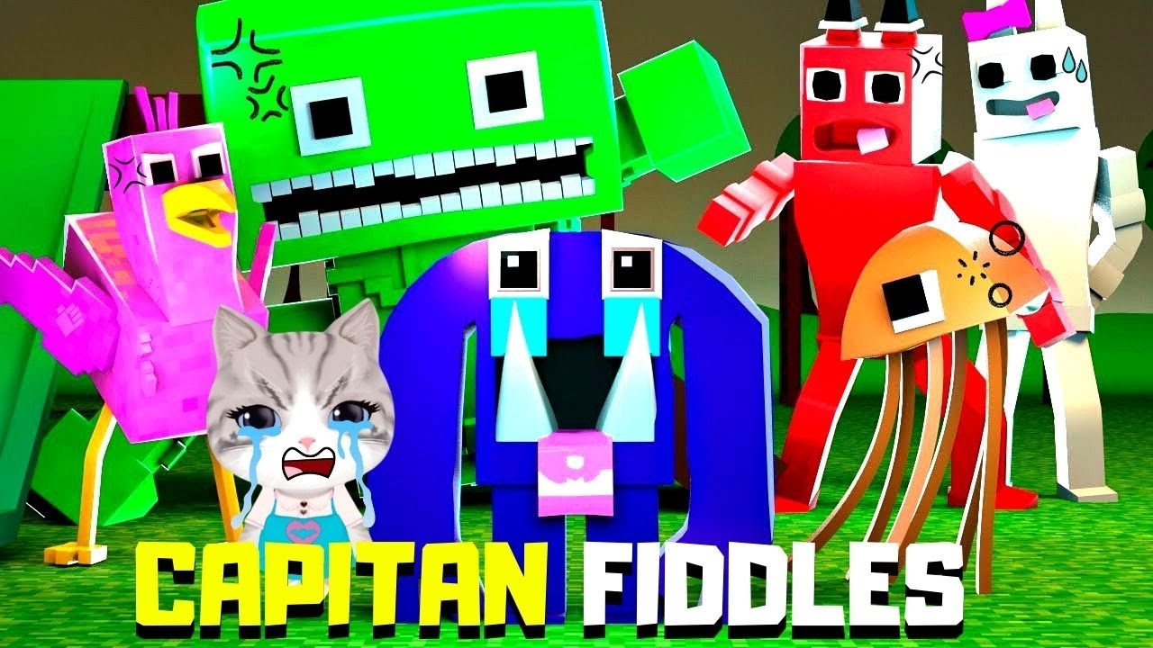 CAPITAN FIDDLES SE ENFRENTA A TODO GARTEN OF BANBAN!!! | GARTEN OF ...