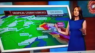 The Weather Channel Tropical Storm Florence coverage