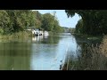 Yonne  des plaisanciers coincs au port de saintflorentin  cause de la scheresse