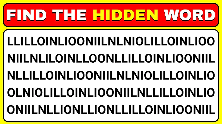 Only 1% Can Find the Hidden Word! | Illusion Challenge Level 47 By Mindful Mosaic 2.0 | Brain Test