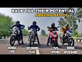 Hero Splendor Plus Vs Honda Livo Vs Honda SP CB Shine Vs Tvs Ntorq | Race Till Their Potential