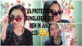 Flipkart men sunglasses unboxing and review|best sunglasses for men in affordable price review|