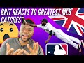 🇬🇧  BRITISH Sports Fan Reacts To The Greatest Catches In MLB Baseball History