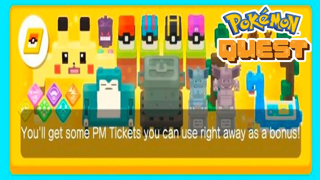Pokemon Quest - NEW Unlocked Expedition 3-Pack Bundle Pokemart (Nintendo Switch / Android / IOS)