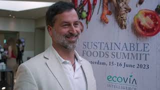 Laurent Lebevre at Sustainable Foods Summit Europe 2023