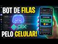 BOT de FILAS com PIX: O Melhor para sua ORG no Celular!