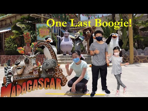Universal Studios Singapore - Resorts World Sentosa (One Last Boogie at Madagascar Zone)