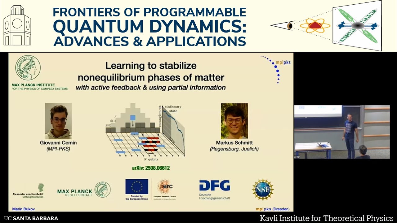 Learning to stabilize nonequilibrium phases of matter with active ...