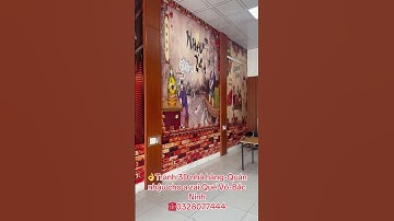 TRANH 3D NHÀ HÀNG-QUÁN BIA NHẬU CHO AE QUẾ VÕ-BẮC NINH | 0328077444