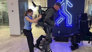 I Walked for the First Time in 28 Years | Robotic Exoskeleton Test at Wandercraft NYC