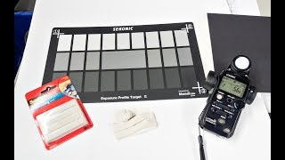 Profiling Digital Cameras With Sekonic  Exposure Meters screenshot 4