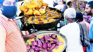 #yummy! Brinjal Masala Bajji or Brinjal Pakora Recipe | Baingan Bajji Recipe | Vankaya Bajji Recipe