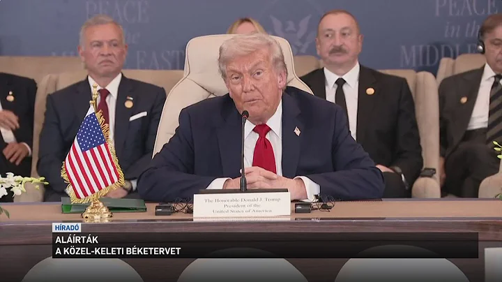 Aláírták a közel keleti béketervet