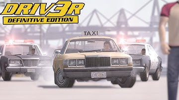 DRIV3R - Take A Ride With DEMO GRAPHICS In MIAMI Free Roam - Gameplay PC | Driv3r Fan