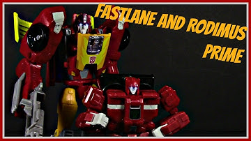 Transformers: Titans Return || Chaos on Velocitron Part 1: Fastclash(Fastlane) and Rodimus Prime