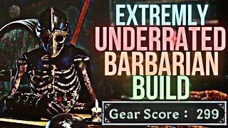 Extremely Underrated Barbarian Build | Dark and Darker