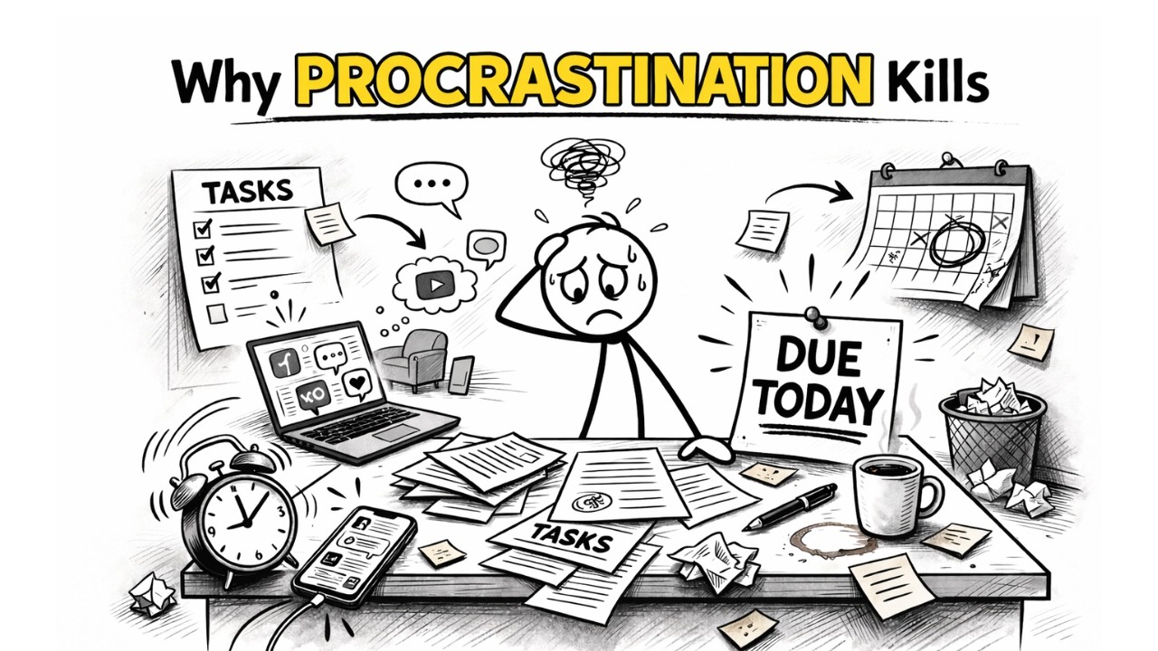 Why Procrastination Kills Progress (And You Don’t Even Realize It)