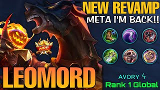 The Next META Leomord Revamp 100% Unstoppable - Top 1 Global Leomord by ᴀᴠᴏʀʏ ϟ - Mobile Legends