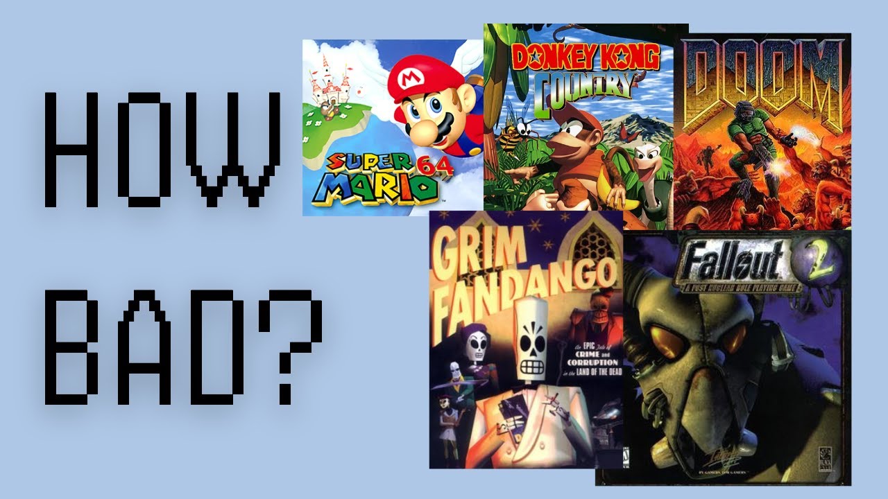 Gen Z Tries 5 Retro Games...  How Bad Are They?