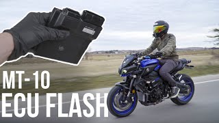 ECU Flash Install/Impressions Yamaha MT-10