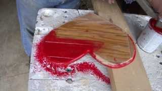 How To Make A Lovely Wood Heart