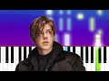 Ruel - distance (Piano Tutorial)