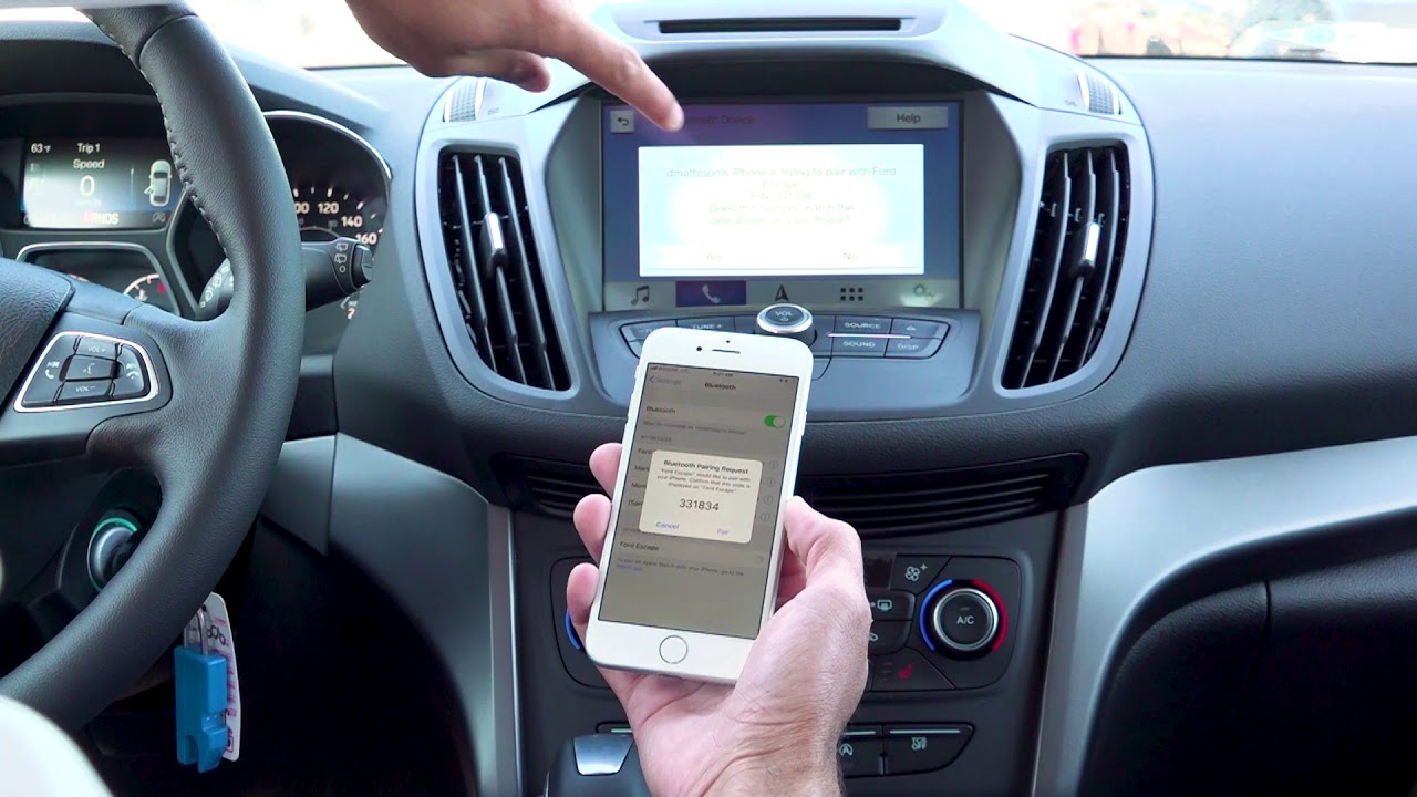 How To Pair Your Phone with the Bluetooth in your Ford Escape