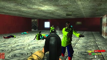 CoD WaW: Custom Zombie Map - Work | The Zombies are too fucking Powerful !!! (Part 1)