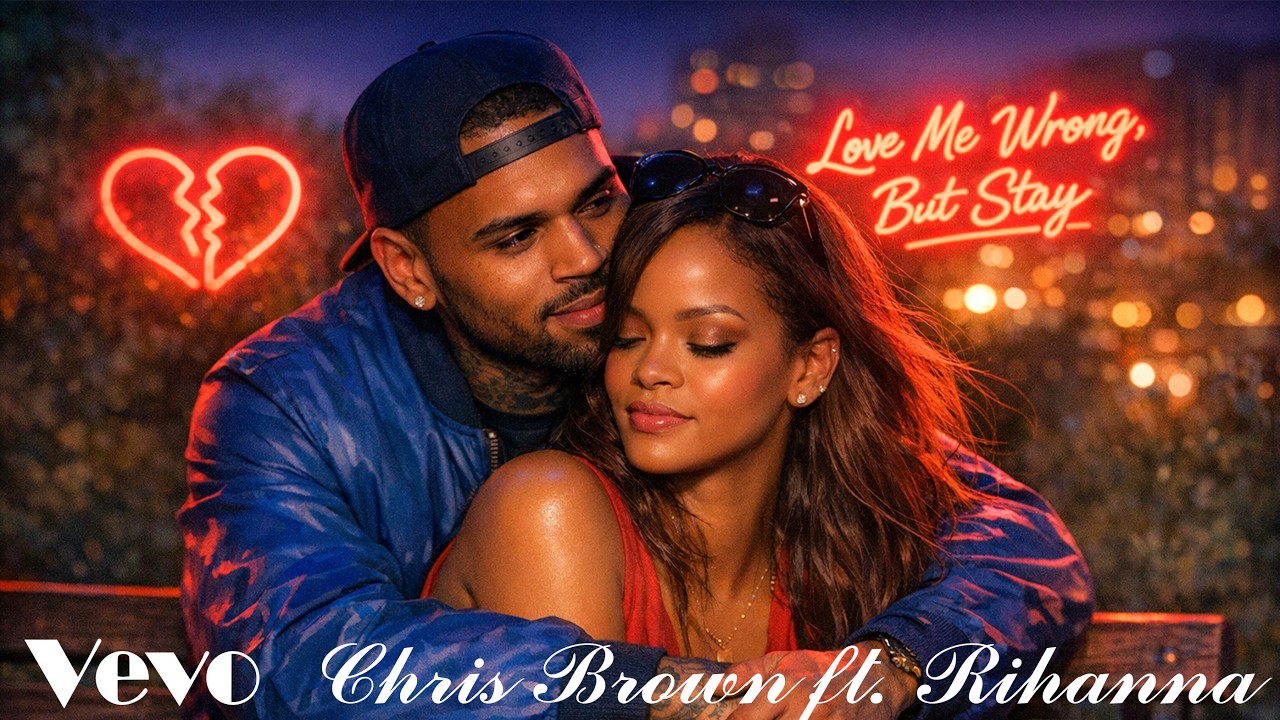 Chris Brown ft. Rihanna || Love Me Wrong, But Stay || Trending Romantic R&B Love Songs @VEVO​