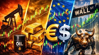 "This Week’s Best Trading Opportunities! Full Analysis of Oil, Gold, EUR/USD, and the us30"💰، 🎯، ⚠️