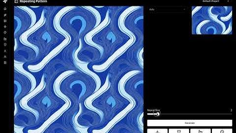Make seamlessly repeating textile design pattern with AI | Weaver AI Repeating Pattern Tool