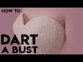 How to Dart a Bust of a Wedding Gown, Bridal Gown Sewing, Bust Gaping