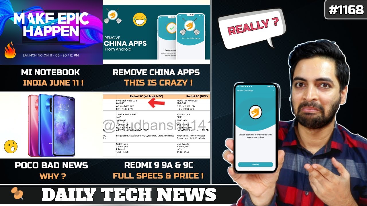 Redmi K30 Pro India Launch,POCO Bad News India,Redmi 9,9A & 9C,Mi Notebook June 11,Remove China Apps