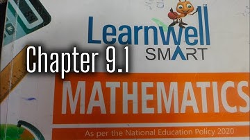 Learnwell smart ll chapter 9.1ll #mathematics #learnwell #cbsc