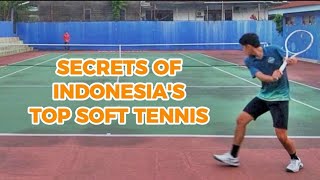 Sneak Peek into Indonesian National Soft Tennis Training Session | Fajar Amarta & Fadhil screenshot 1