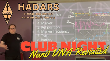 Club Night Presentation - Nano VNA revisited