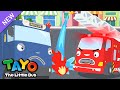 ¡Rojo contra Azul! | RESCUE TAYO | Tayo nuevo equipo de rescate Song | Tayo Español