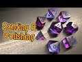 How to Sand, Polish, and Finish Resin Dice