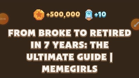 Memefi today video code I From broke to Retired in 7 Years: the ultimate guide I MemefiGirls