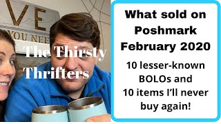 What Sold On Poshmark, February  2021: Work From Home Reseller Report